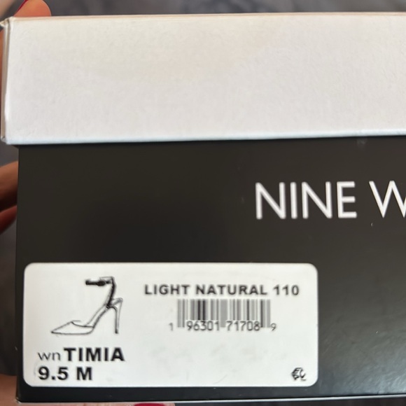Nine West Timia in Light Natural 9.5 - Picture 2 of 4